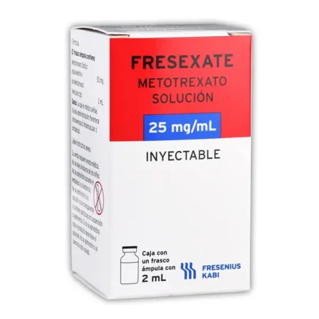 FRESEXATE 50 MG Sol. Iny. c/1 FCO. AMP. 2 ML. 25 MG/1 ML. (METOTREXATO)