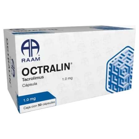 Octralin (Tacrolimus)1 mg c/50 tabletas