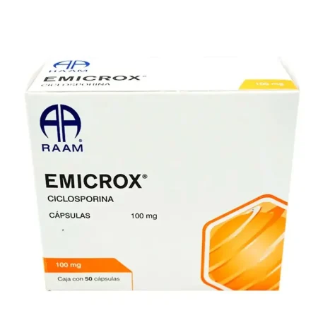 Emicrox 100 mg c/50 caps (GI SANDIMIMMUN)