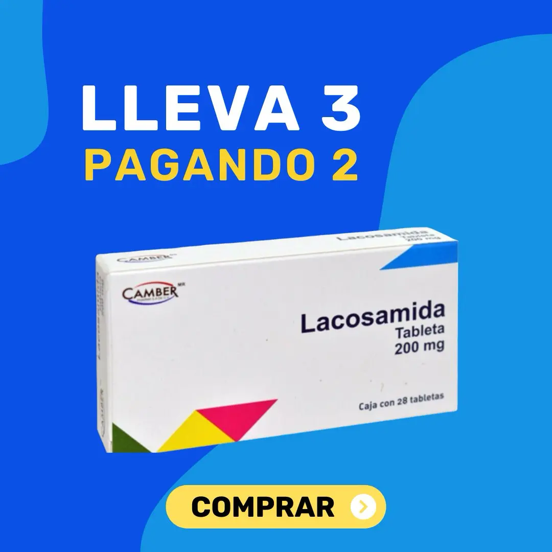 Promoción Lacosamida 3x2